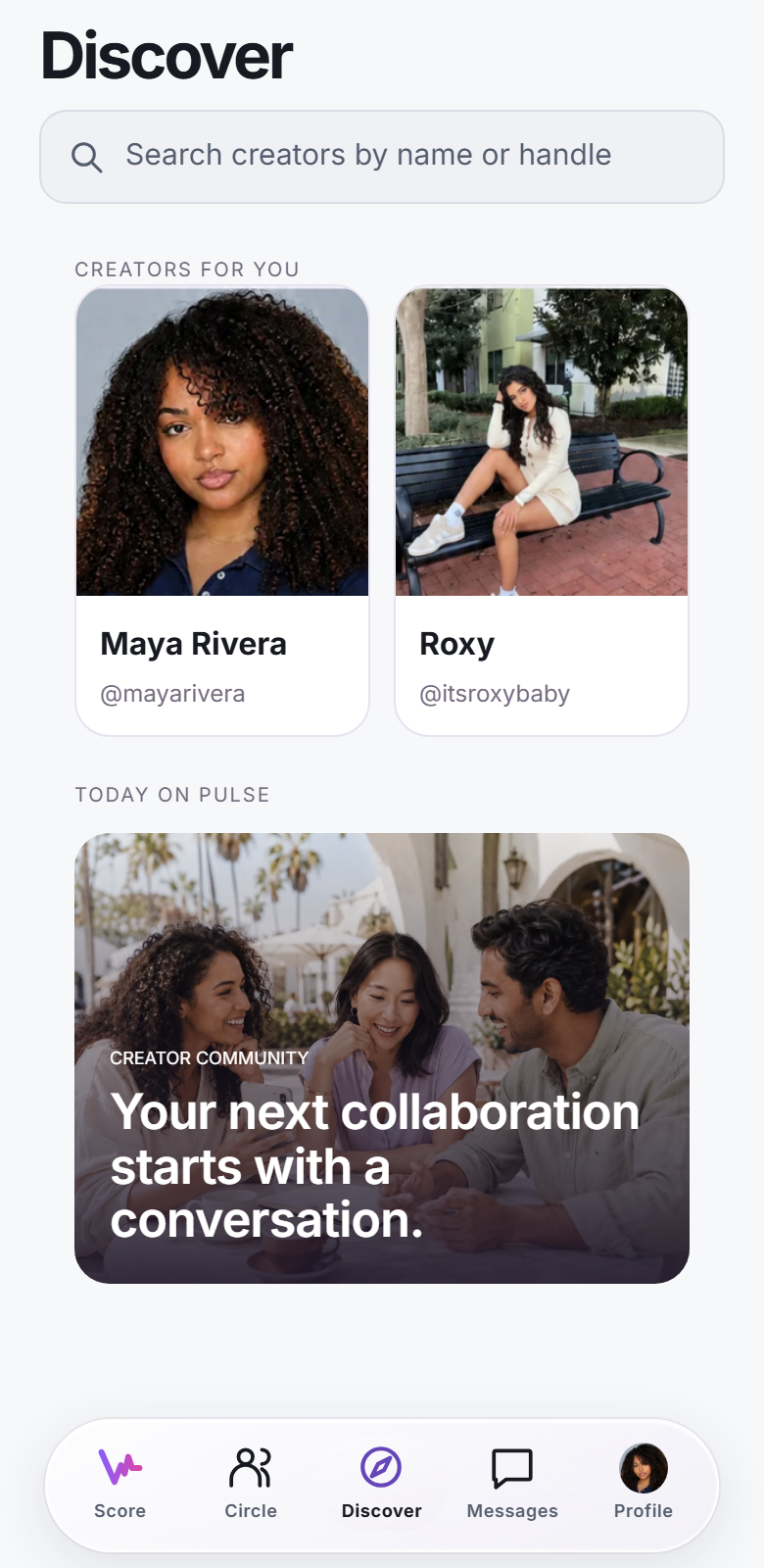 Discover example featuring Maya Rivera, Roxy and creator news.